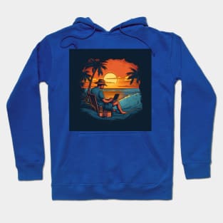 Digital Nomad World Traveler Jetsetter Freelancer Hoodie